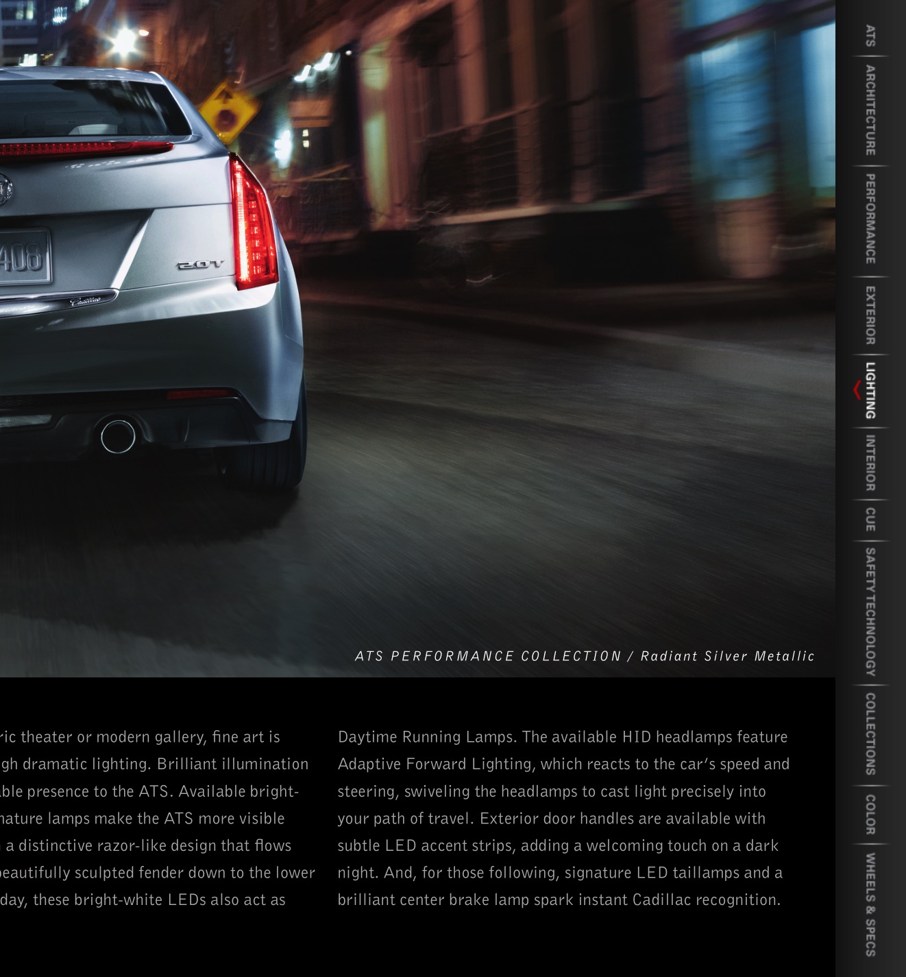 2013 Cadillac ATS Brochure Page 31